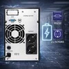 „Qoltec“ grynos sinusinės bangos | 1 kVA | 800 W | AVR | LCD | Grynas sinusas