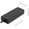 QOLTEC 50798 Stalinio kompiuterio maitinimo šaltinis 120W 12V 10A 5,5x2,5 maitinimo kabelis