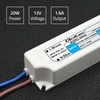 QOLTEC 50940 Qoltec Impulse maitinimo šaltinis IP67 100V-240V 20W 12V 1.6A