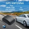 Qoltec Mobilna Antena GPS GLONASS su podstawą magnetyczną | dookólna | 28dBi | FAKRA
