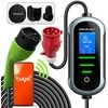 „Qoltec 2in1 Type2“ | 11 kW | 400 V | „Wi-Fi“ | „TUYA“ | „SMART LIFE“ | LCD | Nešiojamas | Sieninis įkroviklis | 5 m