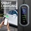Qoltec 52721 Mobilus elektromobilio įkroviklis su 2in1 2 tipo reguliavimu | 7kW | 230V | CEE 32A | Wifi | TUYA | SMART LIFE | LCD | Nešiojamas | Sieninis įkrovimo įrenginys | 5m