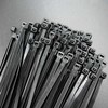 QOLTEC 52212 Zippers 4.8 400 100pcs nylon UV Juodas
