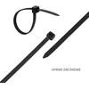 Qoltec saviblokavimo nailoninis kabelių tvirtiklis 7.2x350mm juodas 50 vnt