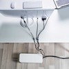 QOLTEC 52257 Cable organizer 20mm 10m Juodas