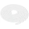 Qoltec organizer do kabli 6mm 10.0m balta