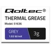 Qoltec terminė pasta 1.93 W/m-K 3g pilka