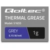 QOLTEC 51655 Thermal paste 5.15W/m-K 1g pilkas