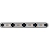 QOLTEC 54475 Patch panel RACK 24 jungtys kat.5E UTP Juodas