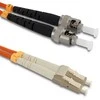 Qoltec Optinio pluošto kabelis LC/UPC-ST/UPC OM2 3m