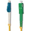QOLTEC 54335 Qoltec Optic Patchcord LC/UPC-SC/APC vieno režimo 9/125 G652D Simplex 20m