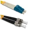 Qoltec Optinio pluošto kabelis LC/UPC - ST/UPC 2m