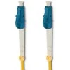„Qoltec“ šviesolaidinis laidas LC/UPC - LC/UPC | Vienmodis | 9/125 | G652D | Simplex | 1m
