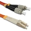 Qoltec Optinio pluošto kabelis LC/UPC-FC/UPC OM2 2m