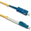 Qoltec Optinio pluošto kabelis LC/UPC - SC/UPC 2m