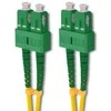 Qoltec SC/APC šviesolaidinis pataisymo laidas - SC/APC | Vienmodis | 9/125 | G652D | Dvipusis | 1,5 m