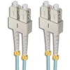 Qoltec SC/UPC - SC/UPC | Multimode | 50/125 | OM4 | Duplex | 5m