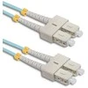 Qoltec SC/UPC - SC/UPC | Multimode | 50/125 | OM4 | Duplex | 5m