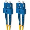 Qoltec SC/UPC šviesolaidinis pataisymo laidas - SC/UPC | Vienmodis | 9/125 | G652D | Dvipusis | 5 m