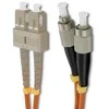 Qoltec SC/UPC - FC/UPC šviesolaidinis pataisos laidas | Daugiamodis | 50/125 | OM2 | Dvipusis | 5 m