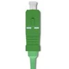 Qoltec Pigtail światłowodowy LC/UPC | Singlemode | 9/125 | G657A2 | 2m