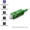 Qoltec Fiber Optic Pigtail SC/APC | Vienmodis | 9/125 | G652D | 2 m