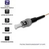 Qoltec Fiber Optic Pigtail ST/UPC | Daugiamodis | 50/125 | OM2 | 1m