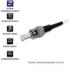 Qoltec Fiber Optic Pigtail ST/UPC | Vienmodis | 9/125 | G652D | 2 m