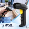 Qoltec Precyzyjny Skaner czytnik kodów kreskowych 1D 2D | QR | EAN | USB