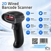 Qoltec Precyzyjny Skaner czytnik kodów kreskowych 1D 2D | QR | EAN | USB