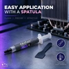 Qoltec Profesjonalna pasta termoprzewodząca 17.3 W/m-K | 4g | Szara