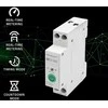 Qoltec 63A relė DIN bėgeliui su elektros skaitikliu | TUYA | Wifi | PROTINGAS GYVENIMAS