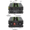 QOLTEC 51939 grynos sinusinės bangos keitiklis, monolitinis / 2000 W / 4000 W / 24 V–230 V