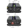 QOLTEC 51928 Monolitinis įtampos keitiklis 4000 MS Wave / 12V iki 230V / 2000/4000W / USB