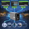 Qoltec Przetwornica napięcia MS Wave | 12V na 230V | 300/600W | USB | Kompatybilna su LiFePO4 GEL AGM