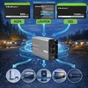 Qoltec Przetwornica napięcia MS Wave | 12V na 230V | 2500/5000W | USB | Kompatybilna su LiFePO4 GEL AGM