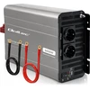 Qoltec Przetwornica napięcia MS Wave | 12V na 230V | 3000/6000W | USB | Kompatybilna su LiFePO4 GEL AGM