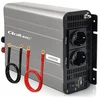 Qoltec Przetwornica napięcia MS Wave | 12V na 230V | 2000/4000W | USB | Kompatybilna su LiFePO4 GEL AGM