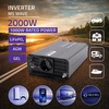 Qoltec Przetwornica napięcia MS Wave | 12V na 230V | 1000/2000W | USB | Kompatybilna su LiFePO4 GEL AGM