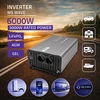 Qoltec Przetwornica napięcia MS Wave | 12V na 230V | 3000/6000W | USB | Kompatybilna su LiFePO4 GEL AGM