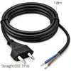 Qoltec Maitinimo kabelis su CEE 7/16 (C) kištuku 2x0.75 mm² 1.8 m