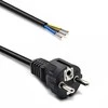 Qoltec Kabelis zasilający SCHUKO CEE 7/7 (E/F) | miedź Cu | odizolowany lutowany | 3x0.75 mm² | 3m
