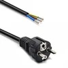 Qoltec Kabelis zasilający SCHUKO CEE 7/7 (E/F) | miedź Cu | odizolowany lutowany | 3x1.00 mm² | 1.8m