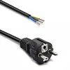 Qoltec Kabelis zasilający SCHUKO CEE 7/7 (E/F) | miedź Cu | odizolowany lutowany | 3x0.75 mm² | 1.8m