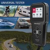 „Qoltec“ skaitmeninis akumuliatorių testeris 3in1 su LCD ekranu | Angliškas meniu | 6V | 12V | 24V | 10Ah–200Ah