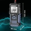 Qoltec Skaitmeninis testeris su wyświetlaczem LCD | 12V | 24V | 3Ah-250Ah