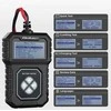 Qoltec Skaitmeninis tester akumulatora su LCD | Polskie Menu | 12V | AGM | GEL | STD | 30-220AH