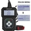 „Qoltec Skaitmeninis“ diagnostikos testeris „ProLine“ sąsaja | OBDII EOBD | Poliravimo MENIU | 8V–25V | Dviguba sistema