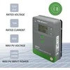 „Qoltec MPPT“ saulės įkrovimo valdiklis su temperatūros jutikliu 10A | 12V / 24V | LCD | 2 x USB | „Bluetooth“ | programėlė | GEL | LiFePO4