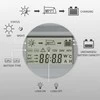 Qoltec Solarny regulator ładowania MPPT su czujnikiem temperatury 20A |12V / 24V | LCD | 2 x USB | GEL | LiFePO4